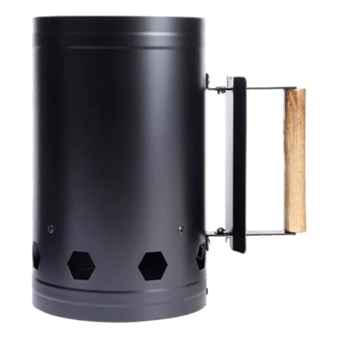Coal Burner and Charcoal Chimney Burner Starter for Bbq Barbeque - Steel Cooking Stove Fire Chimney Starter BBQ Tools