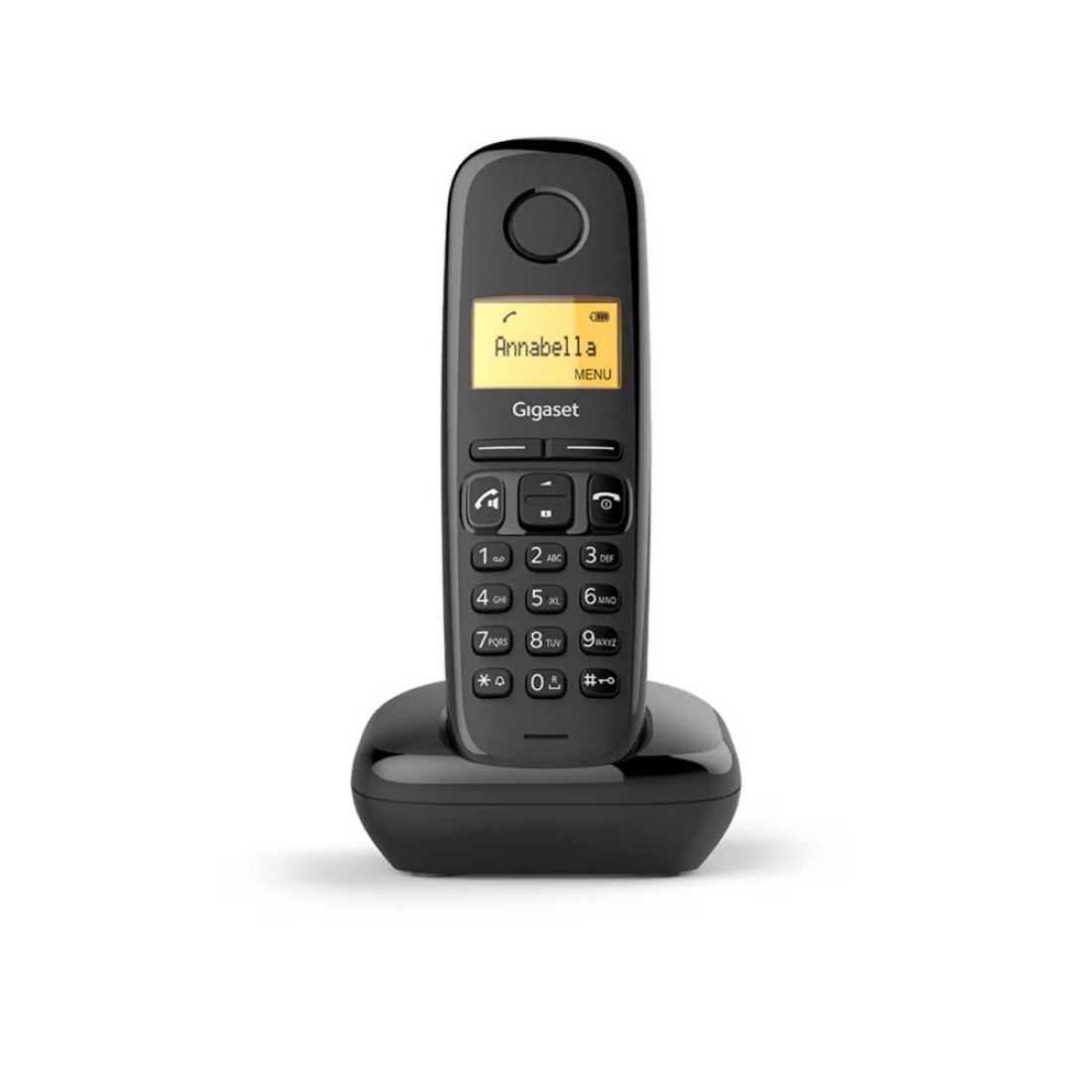 جيجاست A270 هاتف رقمي لاسلكي - أسود