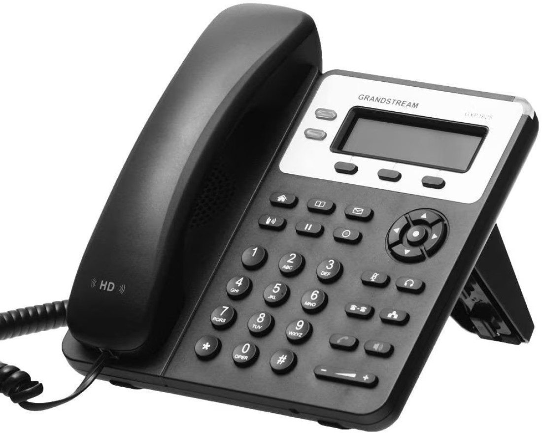 Grandstream Gxp1625 Small To Medium Business HD IP Phone With POE VOIP Phone And Device, Black