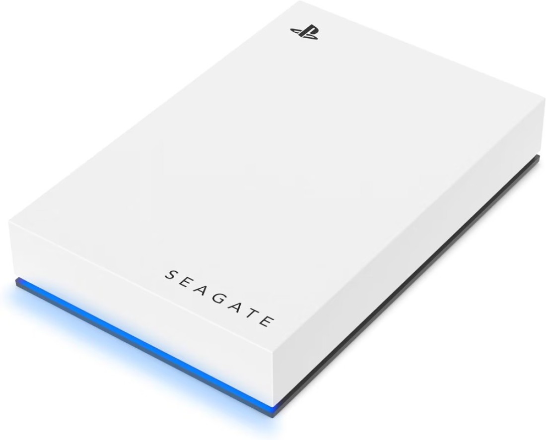 Seagate Game Drive for PS5 5TB External USB 3.0 Portable Hard Drive Officially Licensed - White