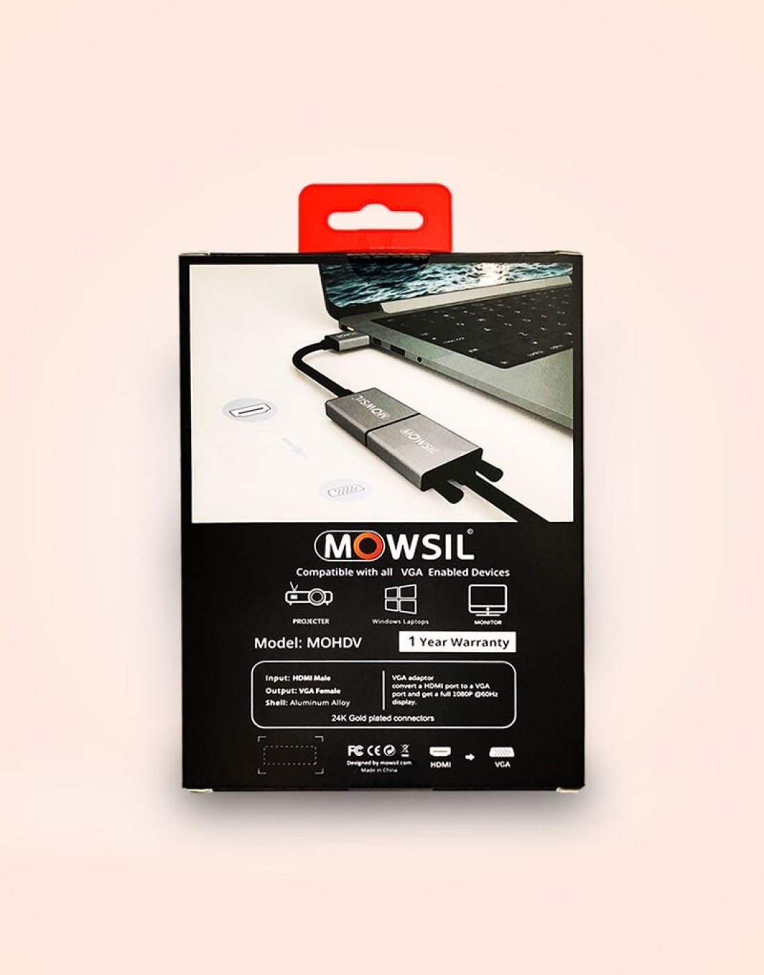 Mowsil HDMI TO VGA
