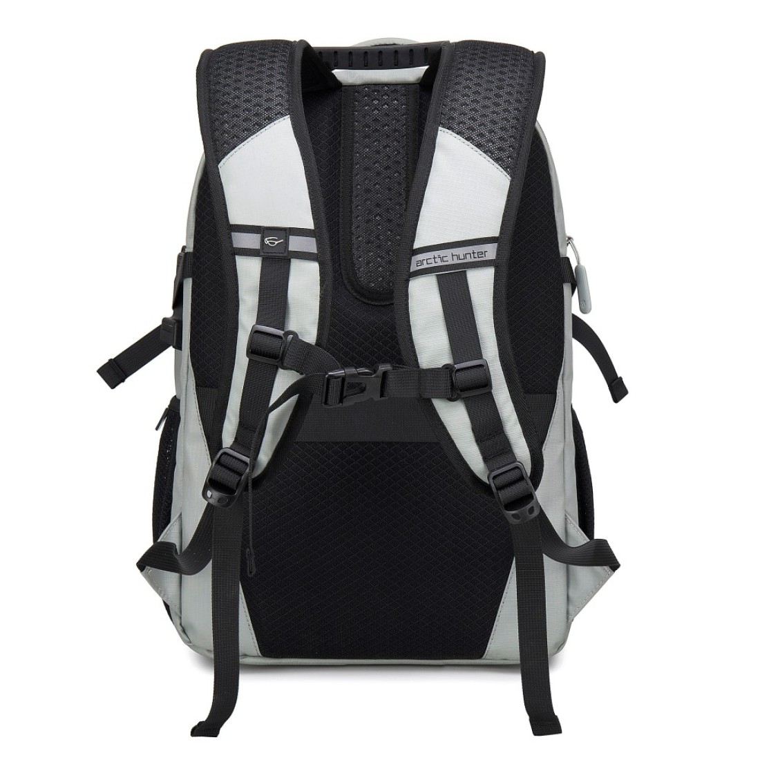 Arctic Hunter Travel Daypack Water Repellant Scratch Resistant 30L Backpack with Built In USB Headphone Port for Men and Women B00388 Grey
