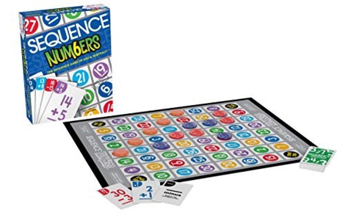 SEQUENCE Numbers by Jax - The SEQUENCE Game of Add &amp; Subtract