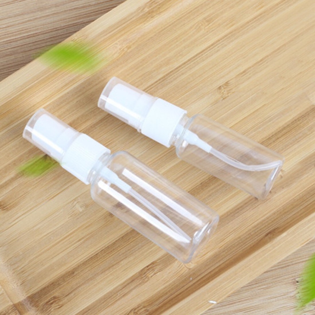 Generic-4 Pack 100ml Spray Bottles Fine Mist Transparent Empty Plastic Spray Bottles Refillable