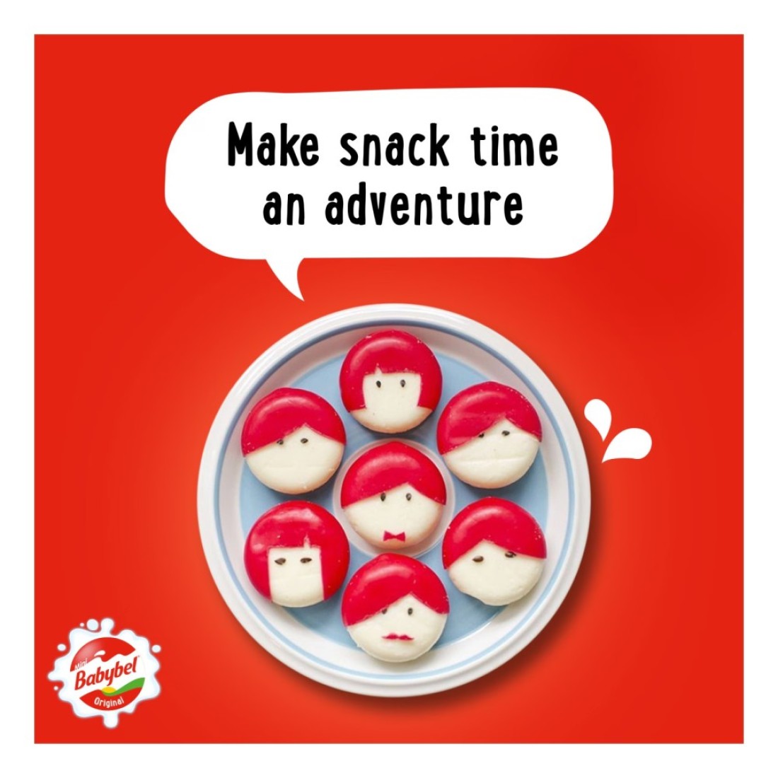 Mini Babybel Original Cheese Snack Pack of 12 Pieces 240g
