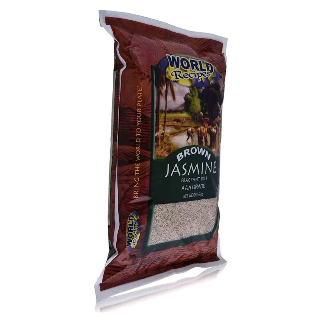 World Recipes Jasmine Brown Rice 2kg
