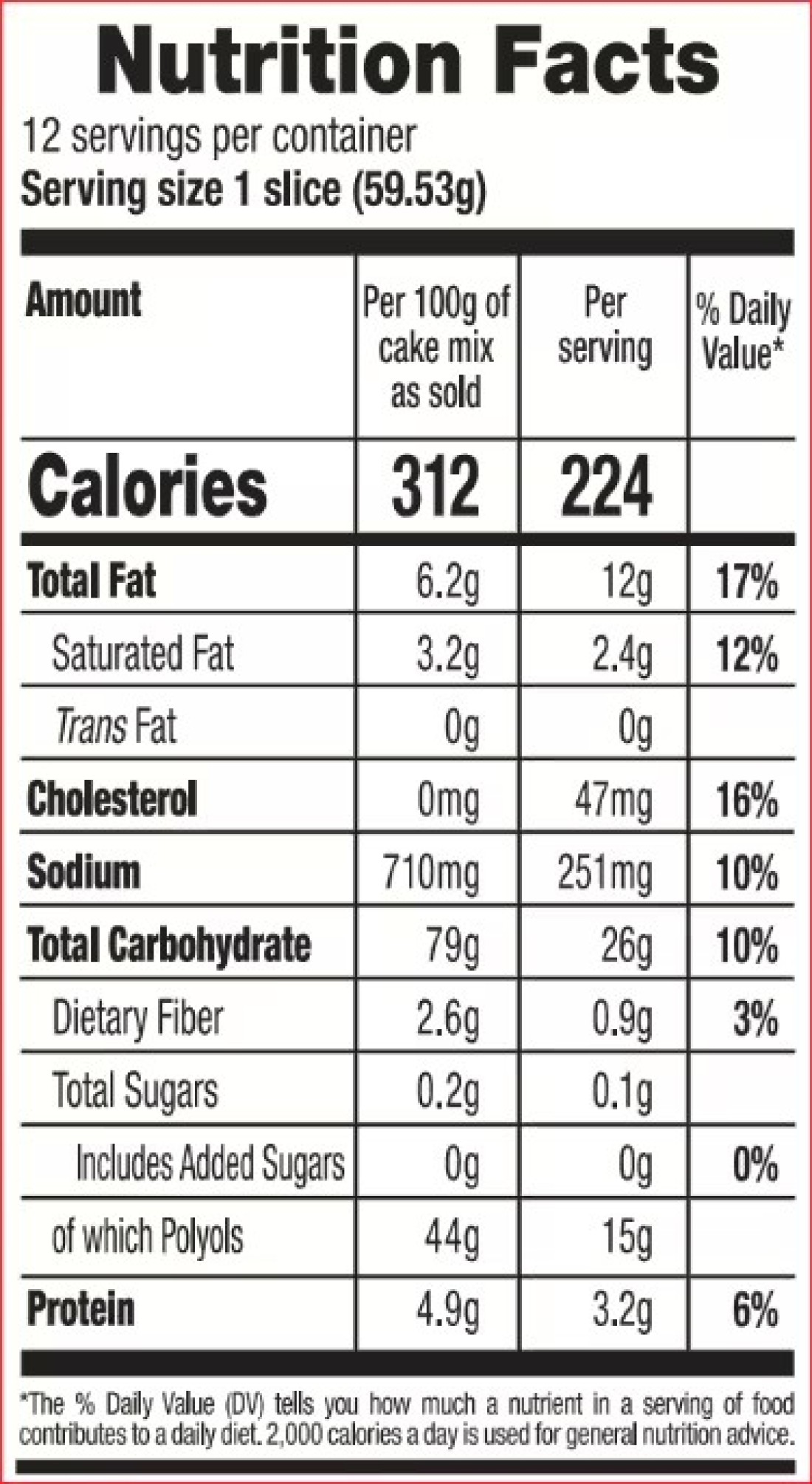 Betty Crocker Bake Smart Sugar Free Chocolate Cake Mix, 400g