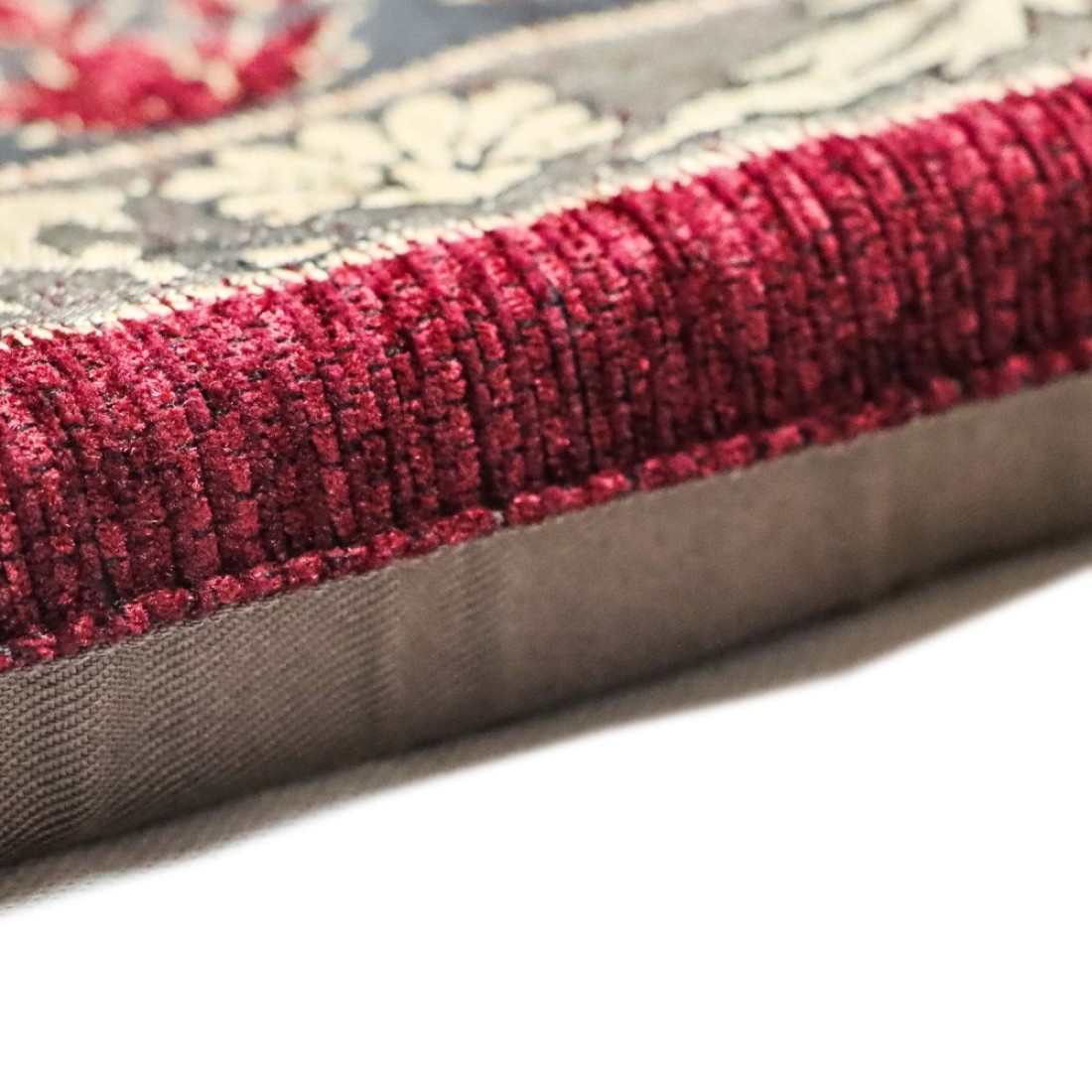 Medical Memory Foam Prayer Rug Thick Comfortable for Kneeling and Sujud Red
