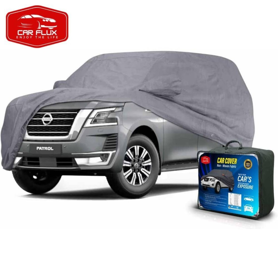 CAR FLUX Premium Protective Car Cover For Toyota Raize, Waterproof, Dustproof, Scratch And UV Protection Full body Cover