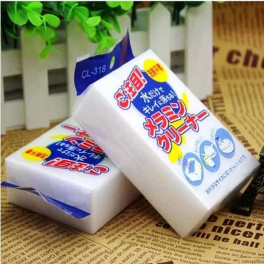 Generic - 10pcs Magic Melamine Sponge Erasers White