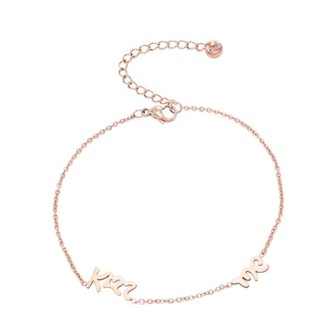 Aiwanto Anklet Ankle Chain Rose Gold Anklets