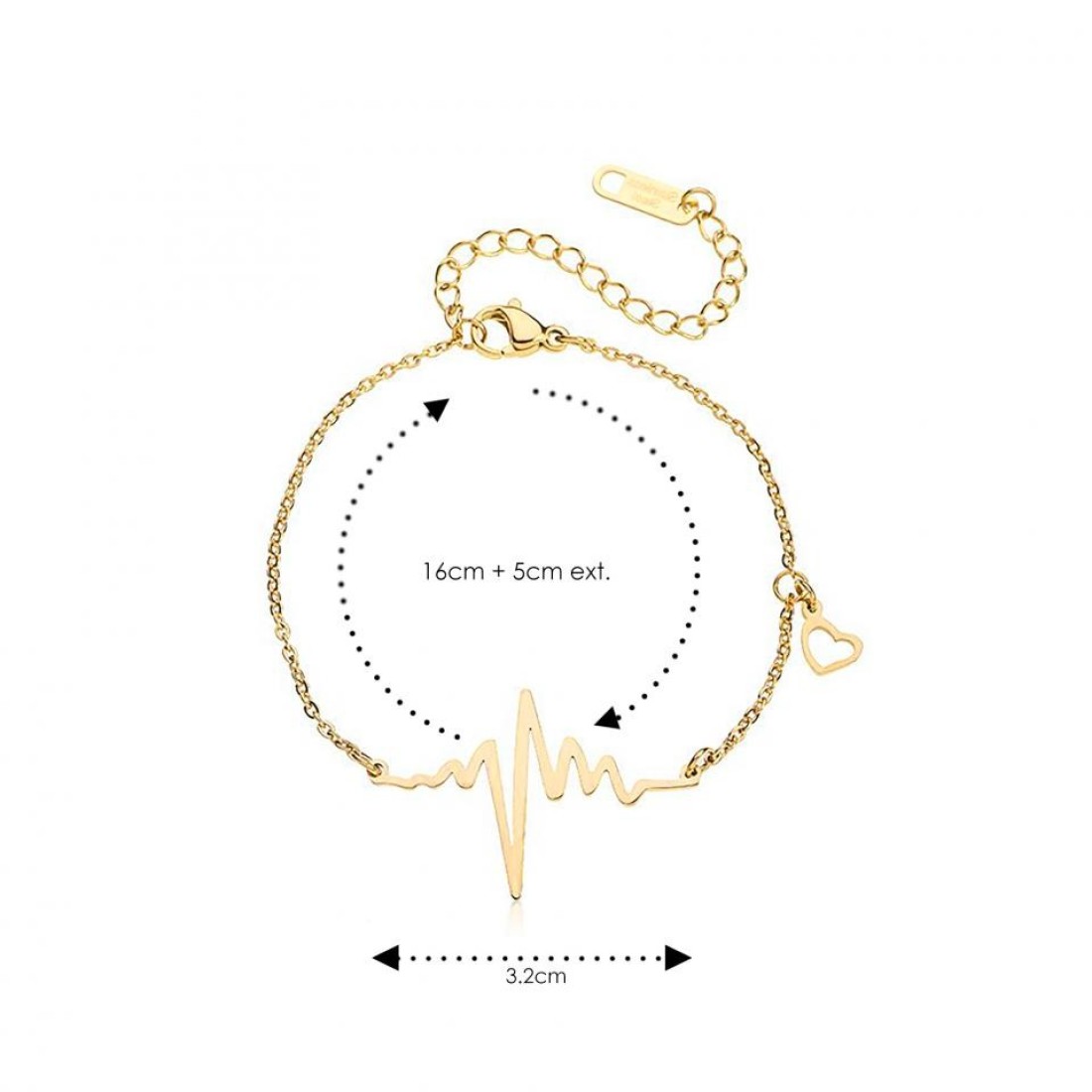 Aiwanto Anklet Beautiful Pattern Ankle Chain Gift for Wife