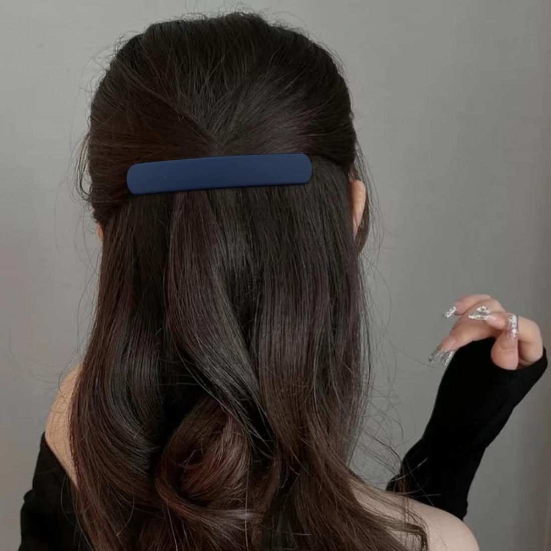 Hair Claw Clips for Women 3Pcs Matte Barrettes for Thin Fine Hair 354 Flat Pins French Clips for Short Medium Hair Hair Accessories Gifts