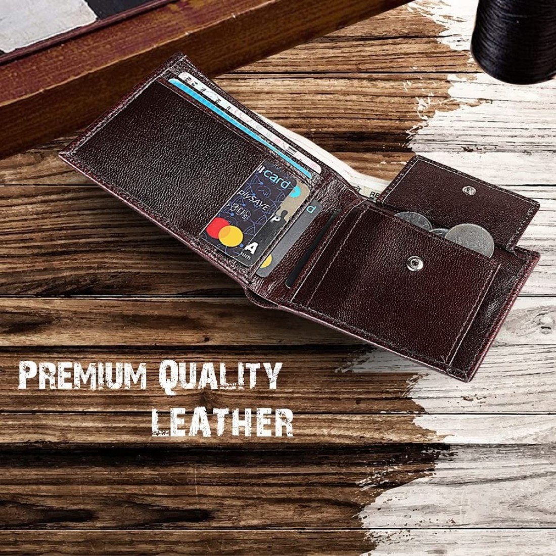 Genuine Leather Wallet - Ideal for Gifting and personal use