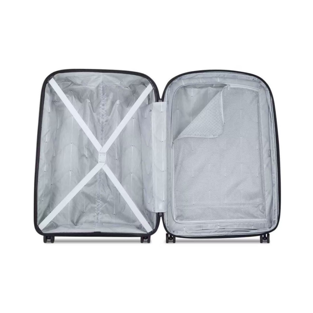 Delsey Belmont Plus 81Cm Double Wheel Trolley Case Black