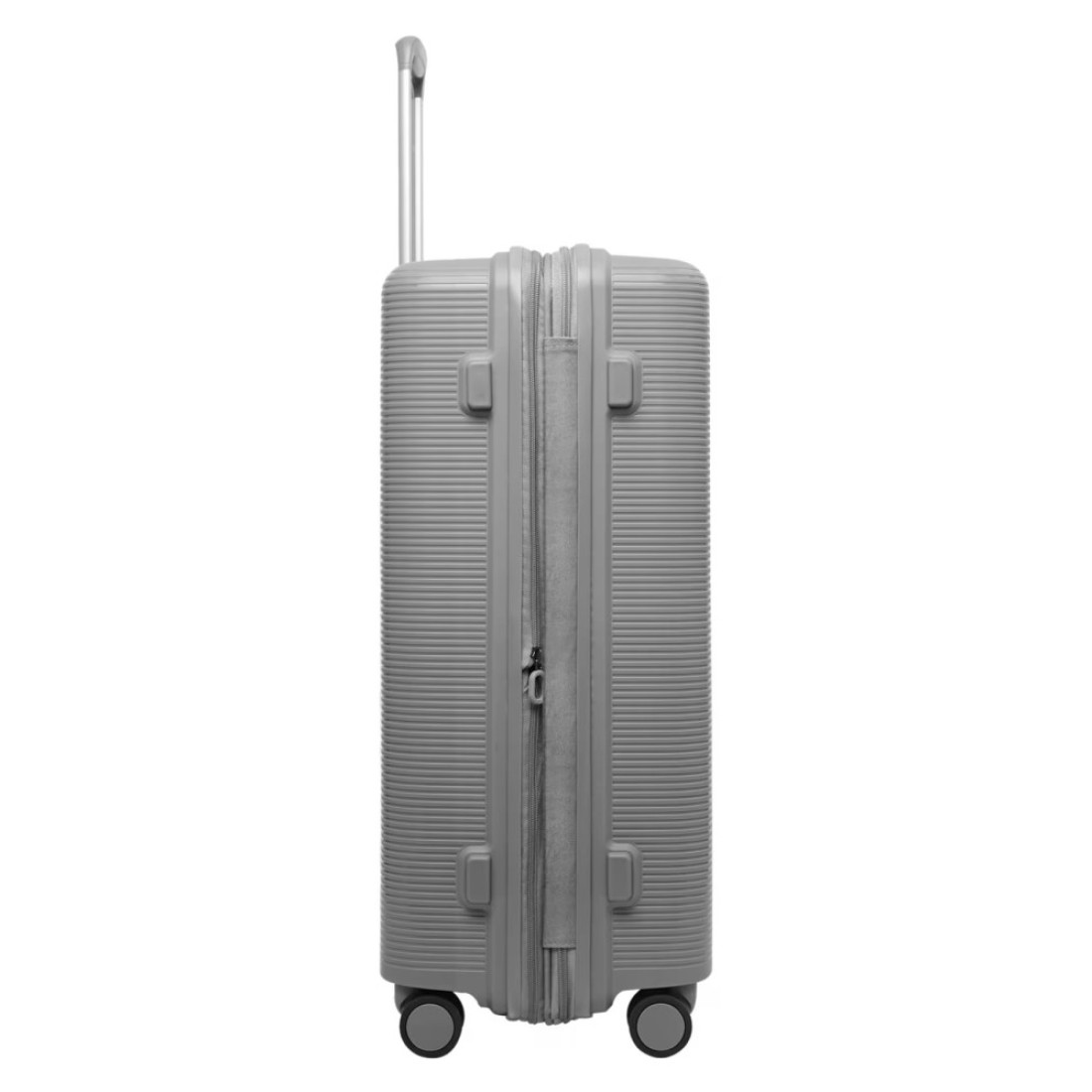 Echolac Forza 4 Wheel Hard Casing Luggage Trolley 71cm Grey