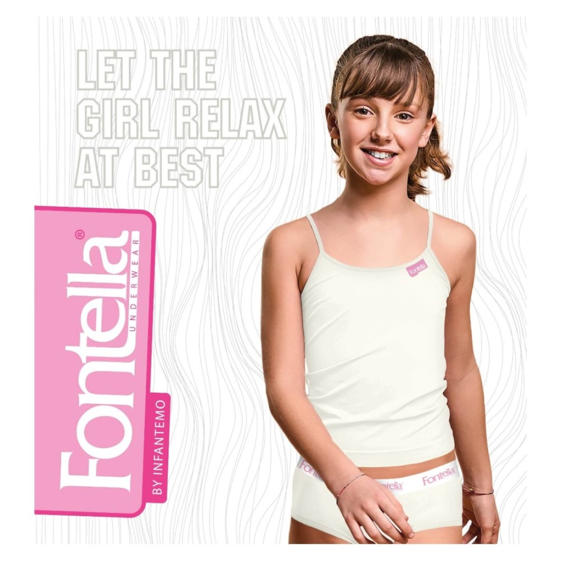 Fontella Cotton Underwear Set for Girl 900902 Off White 2 Years
