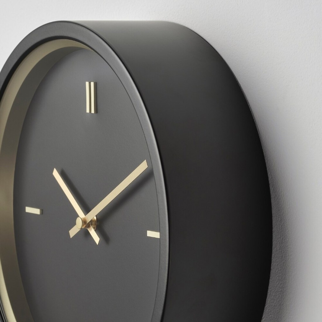 Wall Clock Black 26 Cm/20 Pack