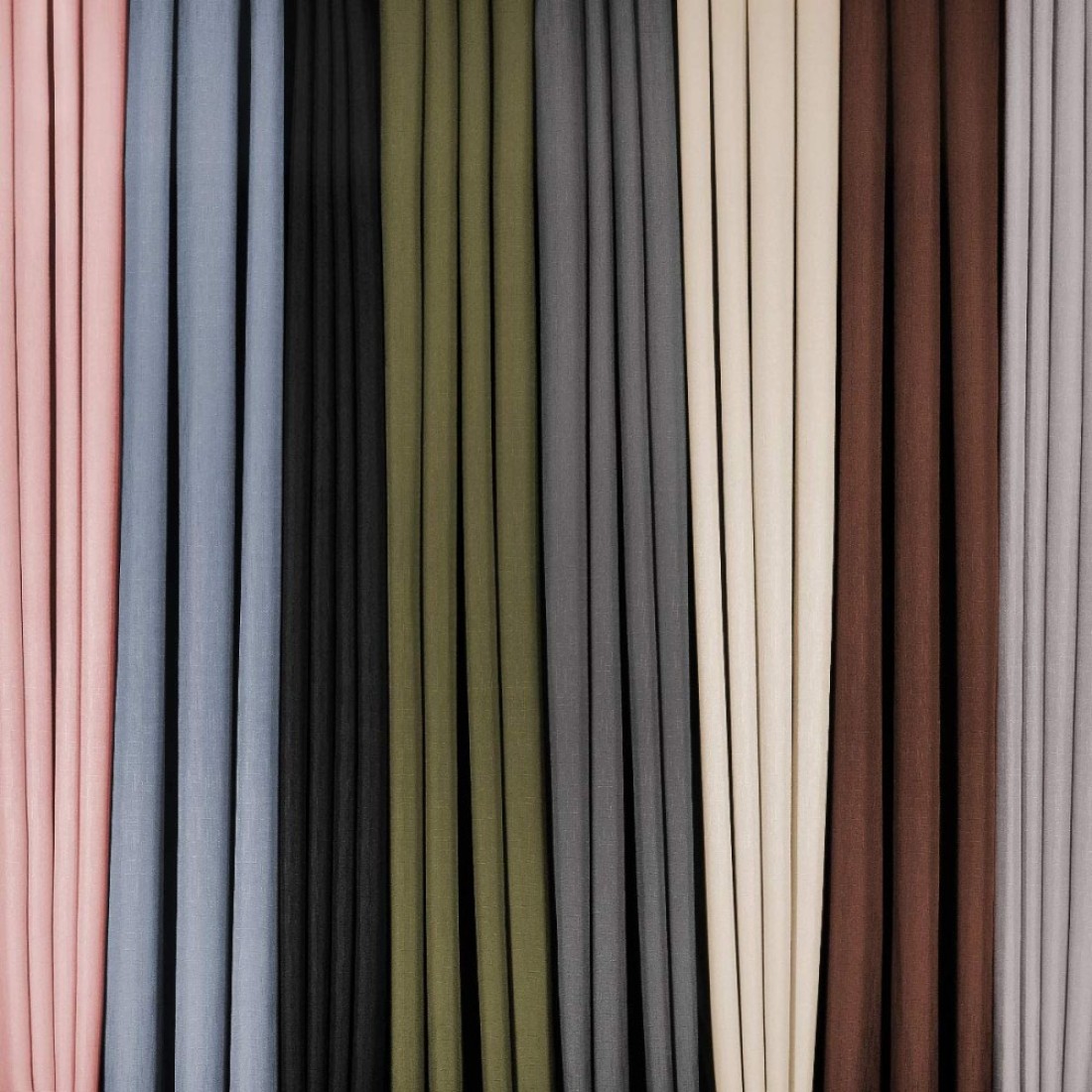 ECLIPSE Kendall Modern Blackout Thermal Rod Pocket Window Curtain for Bedroom or Living Room 1 Panel 42 X 54 Charcoal