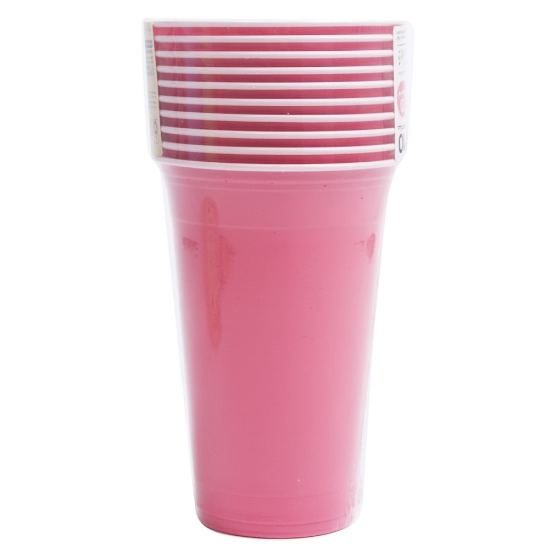 Fun Colors Biodegradable Cups Blush Pink 592ml