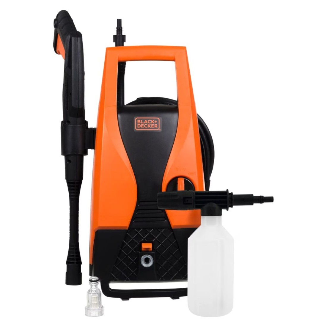 Black &amp; Decker High Pressure Washer Orange and Black 1400W 105 Bar