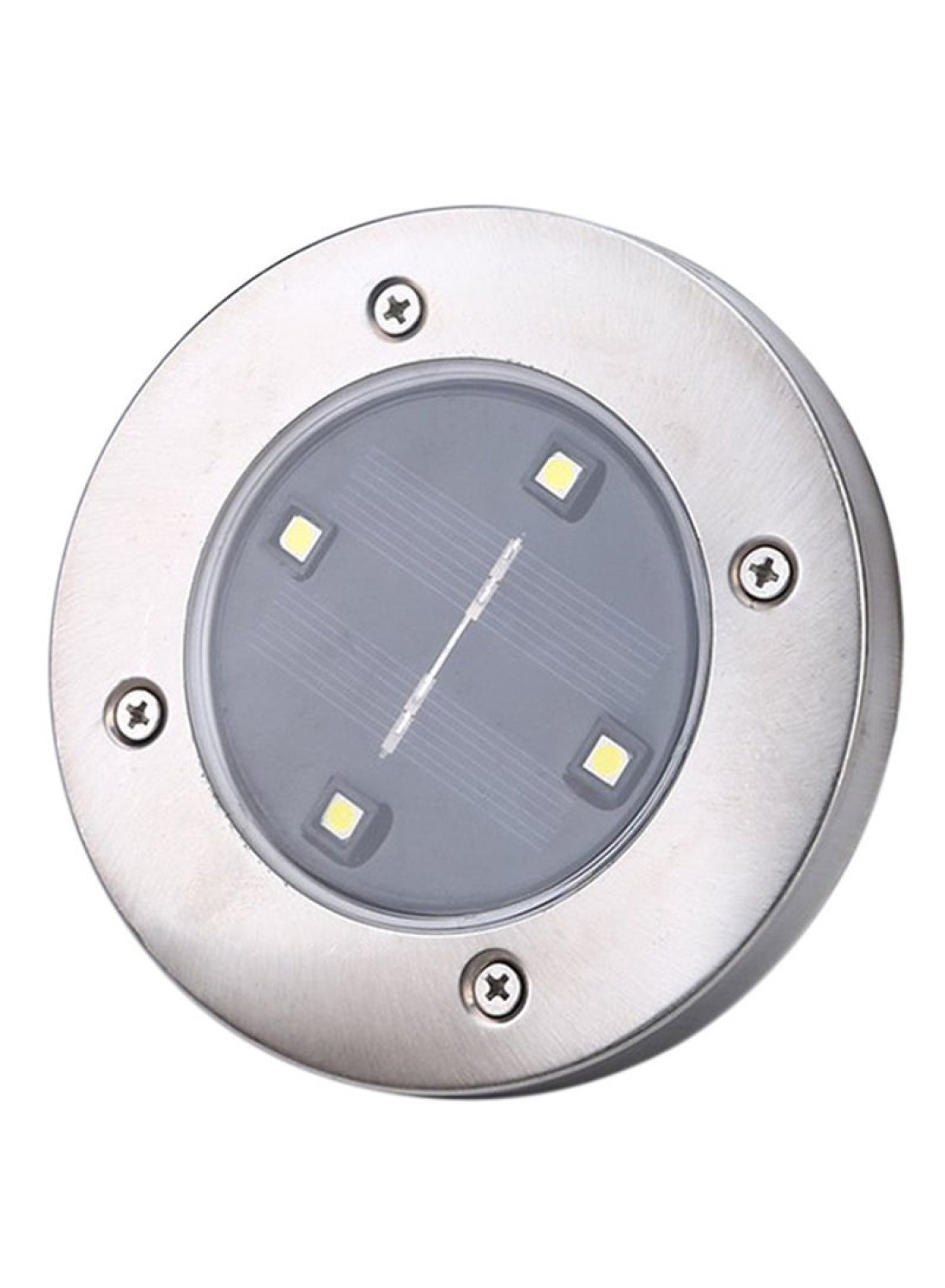 Generic 4-Piece LED Solar Light Lawn Lamp Blue 0.594Kg