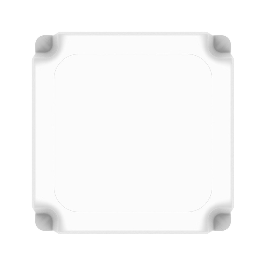 Cosmoplast Low Side Table White 47x47x43cm