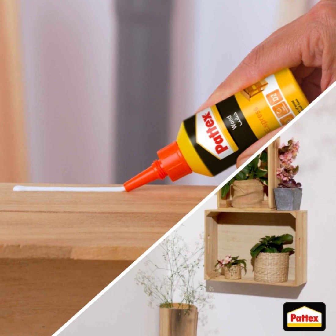 Pattex Wood Express Glue Multicolour 75g