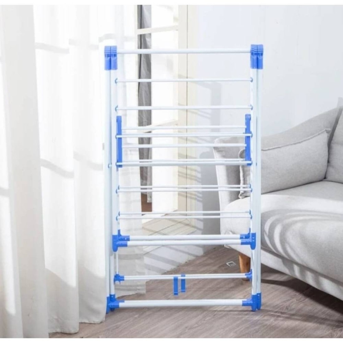 Laundry Cloth Drying Stand, Home Cloth Dryer Stand, Stainless Steel Cloth Drying Rack Stand, Foldable Clothes Drying Rack For Indoor And Outdoor