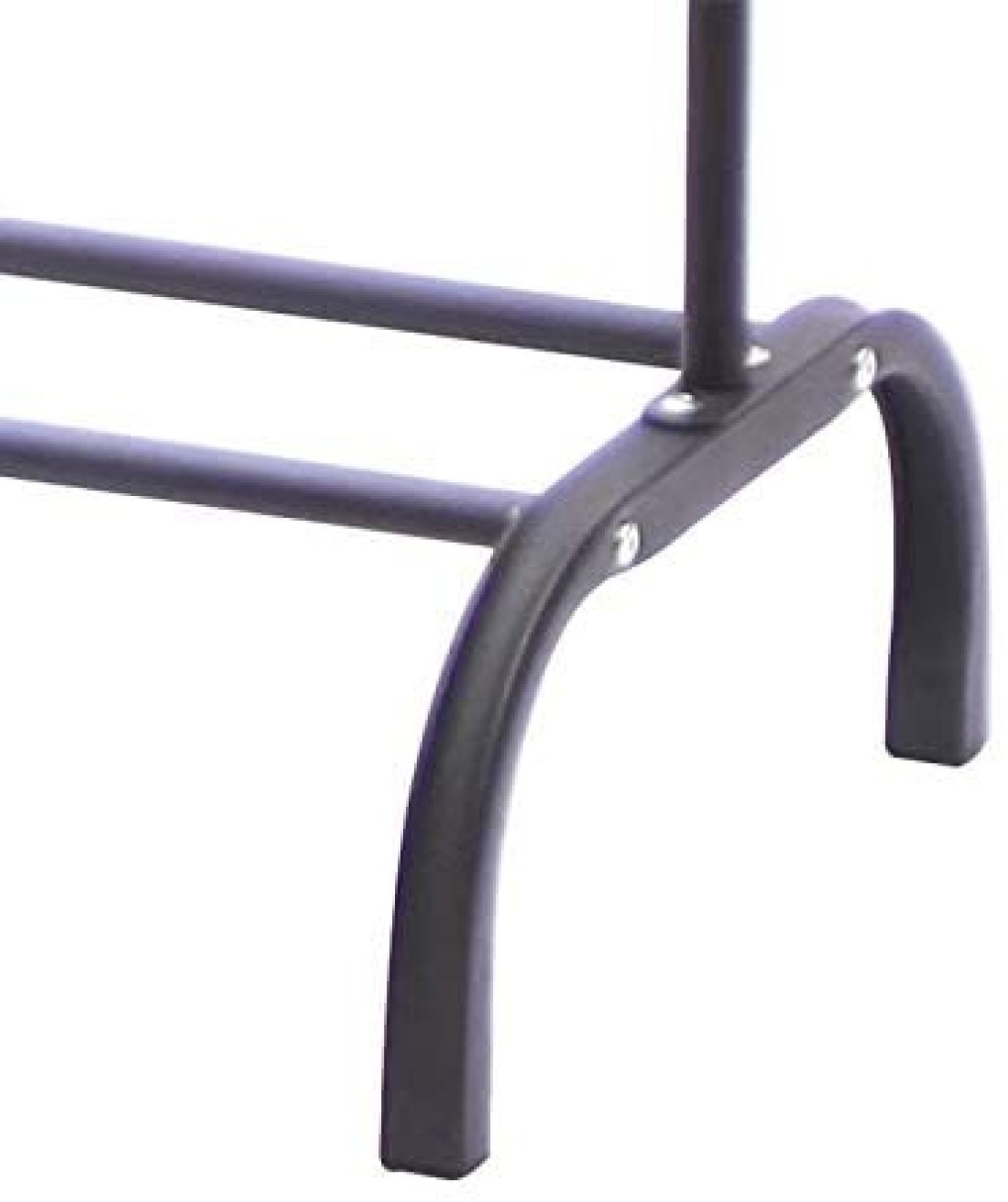 Showay Cloth Rack Cloth Stand Clothes Hanger Stand Clothes Clothes Hanger Dryer Rail With 8Pcs Branch Hook Bottom Storage 110cm Length Large Space For Shoes Clothes Jacket Umbrella Hats Scarf Handbags