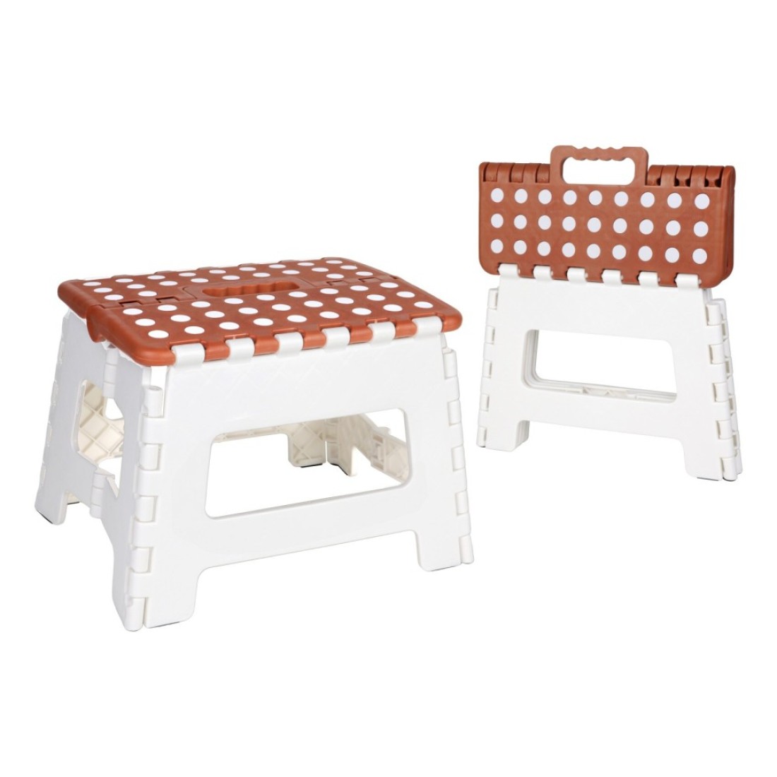 Simplify Polypropylene Folding Plastic Stool Medium