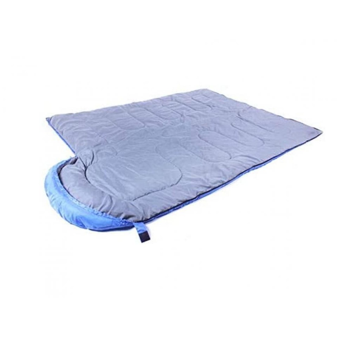 Jannah Outdoor Camping Summer Sleeping Bag 200g Envelope Hooded Sleeping Bag (Blue)
