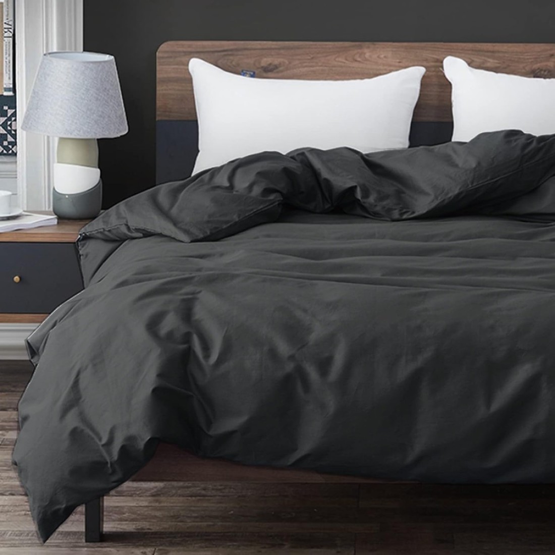 Fabienne Duvet Cover for Weighted Blanket 60&quot;x80&quot; Soft and Breathable Duvet Cover with Zipper Suitable for 150x200cm Weighted Blankets Washable Cover White