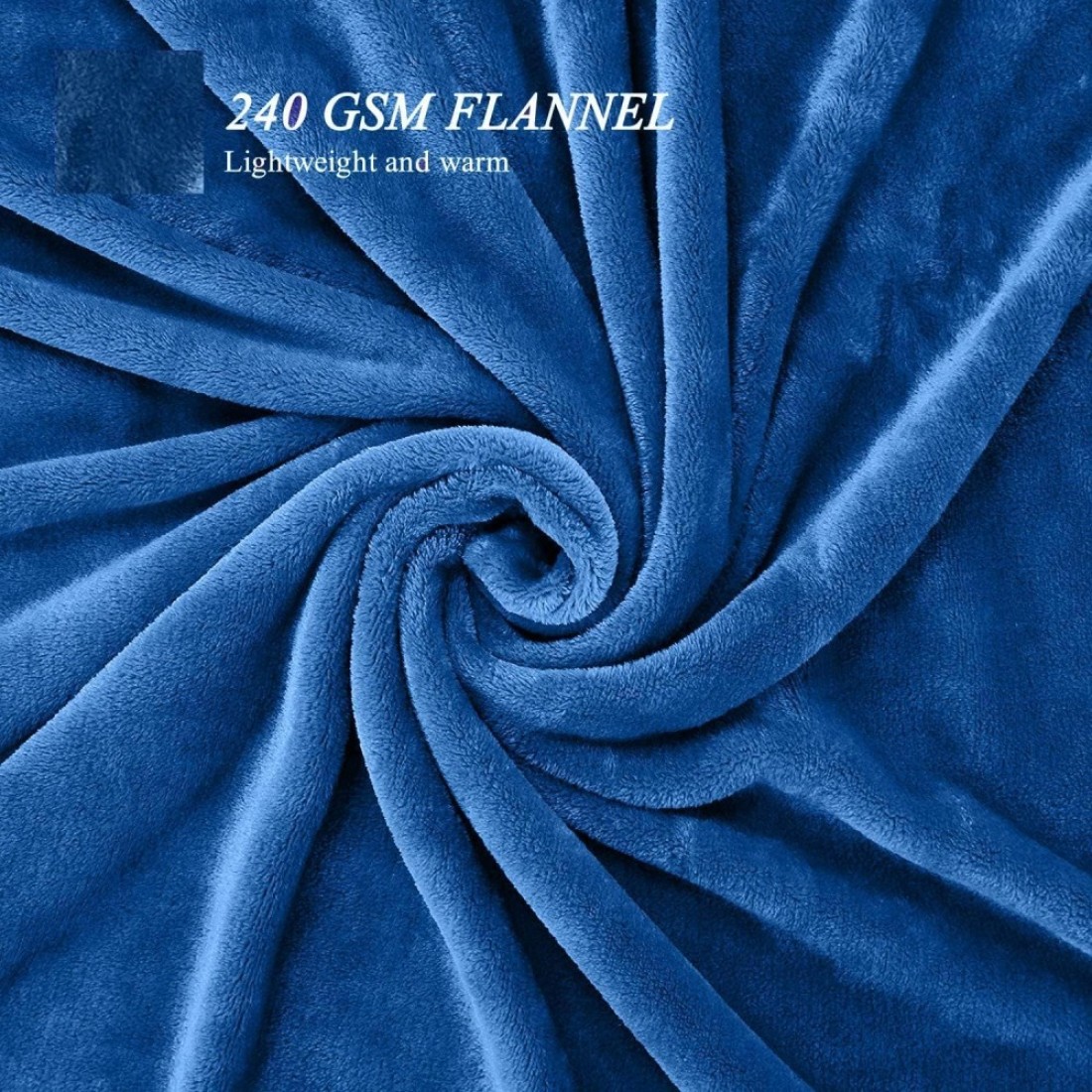 Flannel Fleece Blanket Single Size (160x220) for All Season,Fluffy Blanket Warm Bed Throws for Sofa &amp; Bed,Comfortable and Soft Flannel Fleece Blanket