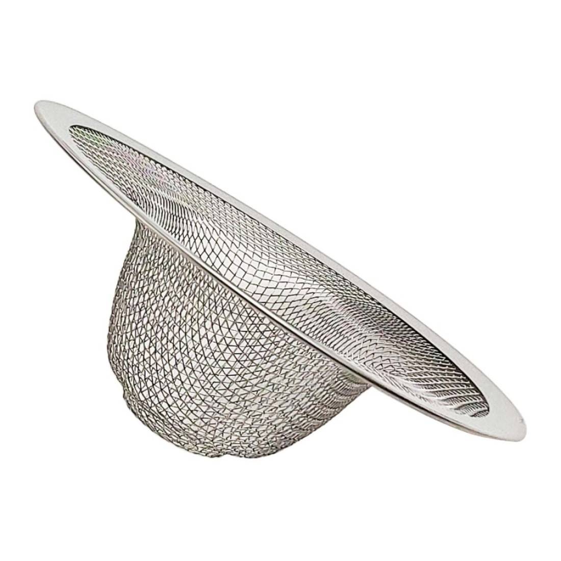 Home Pro Sink Drain Strainer Silver 11.3cm