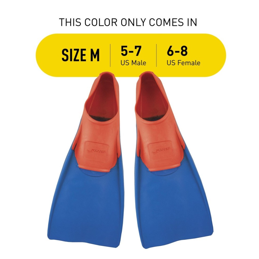 FINIS Long Floating Fins RedBlue M US Male 57 US Female 68 RedBlue M US Male 57 US Female 68 10503705