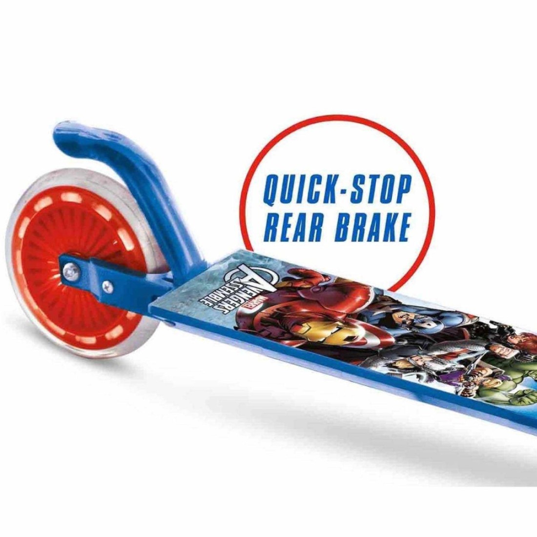 Mondo 2-Wheel Marvel Avengers Assemble Kick Scooter 18009 Multicolour 120mm