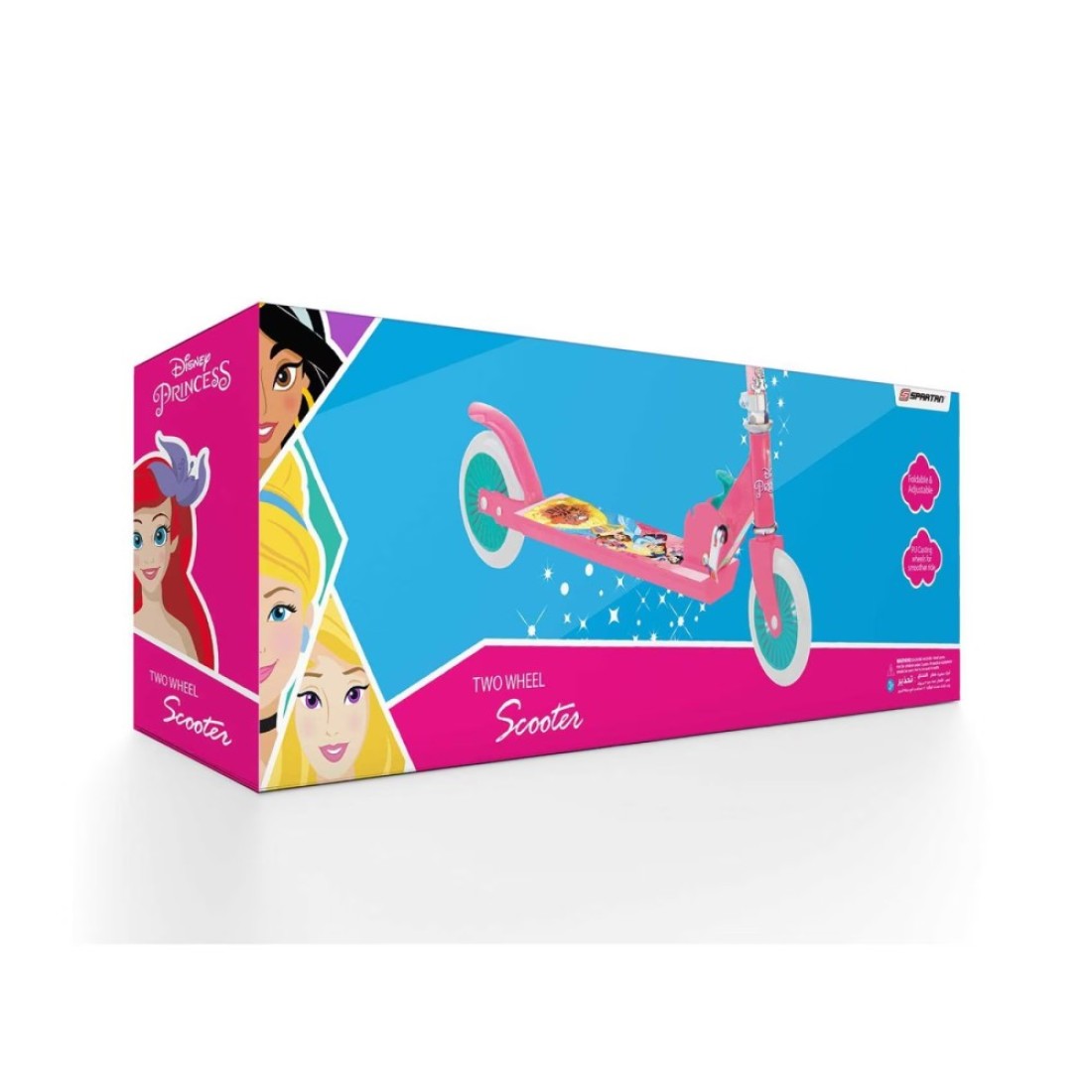Spartan Princess Folding Scooter SP-7035 Multicolour 120mm