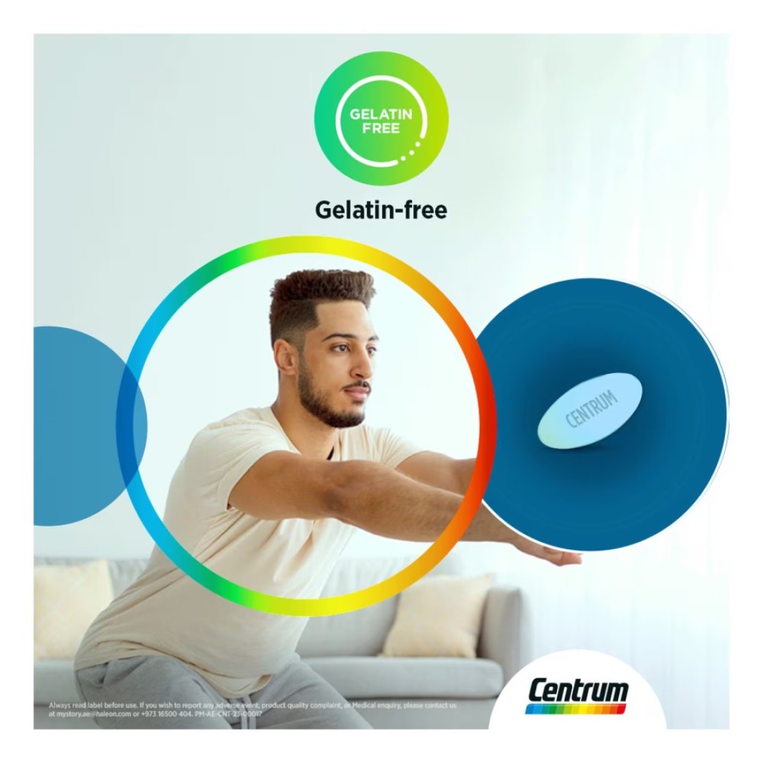 Centrum Men Multivitamin Dietary Supplement 60 Tablets