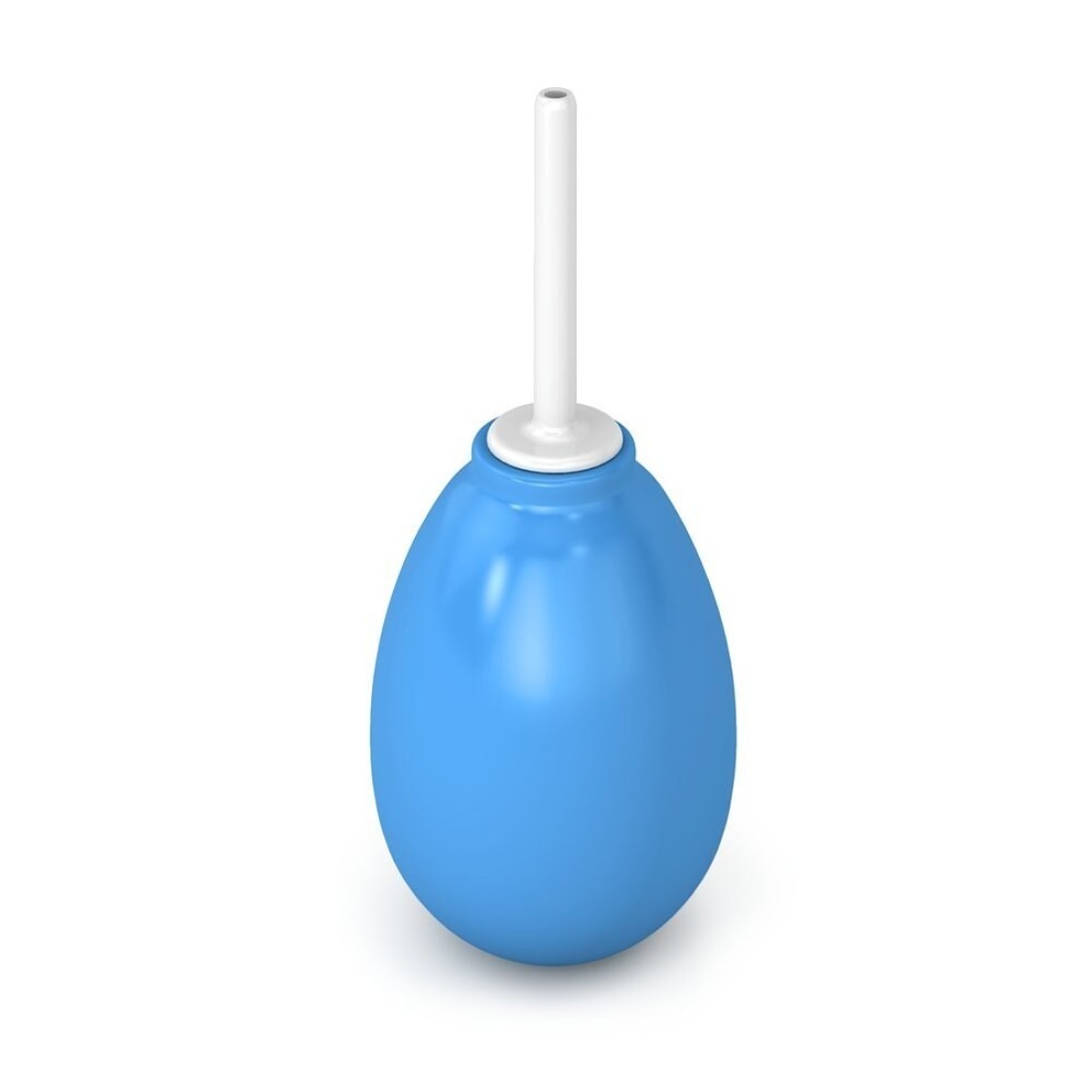 Flents Rectal Syringe Reusable Easy to Clean Blue
