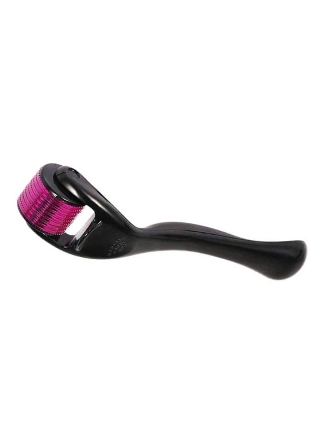 Derma Roller - Titanium Micro Needles Roller Black/Pink 1.5millimeter