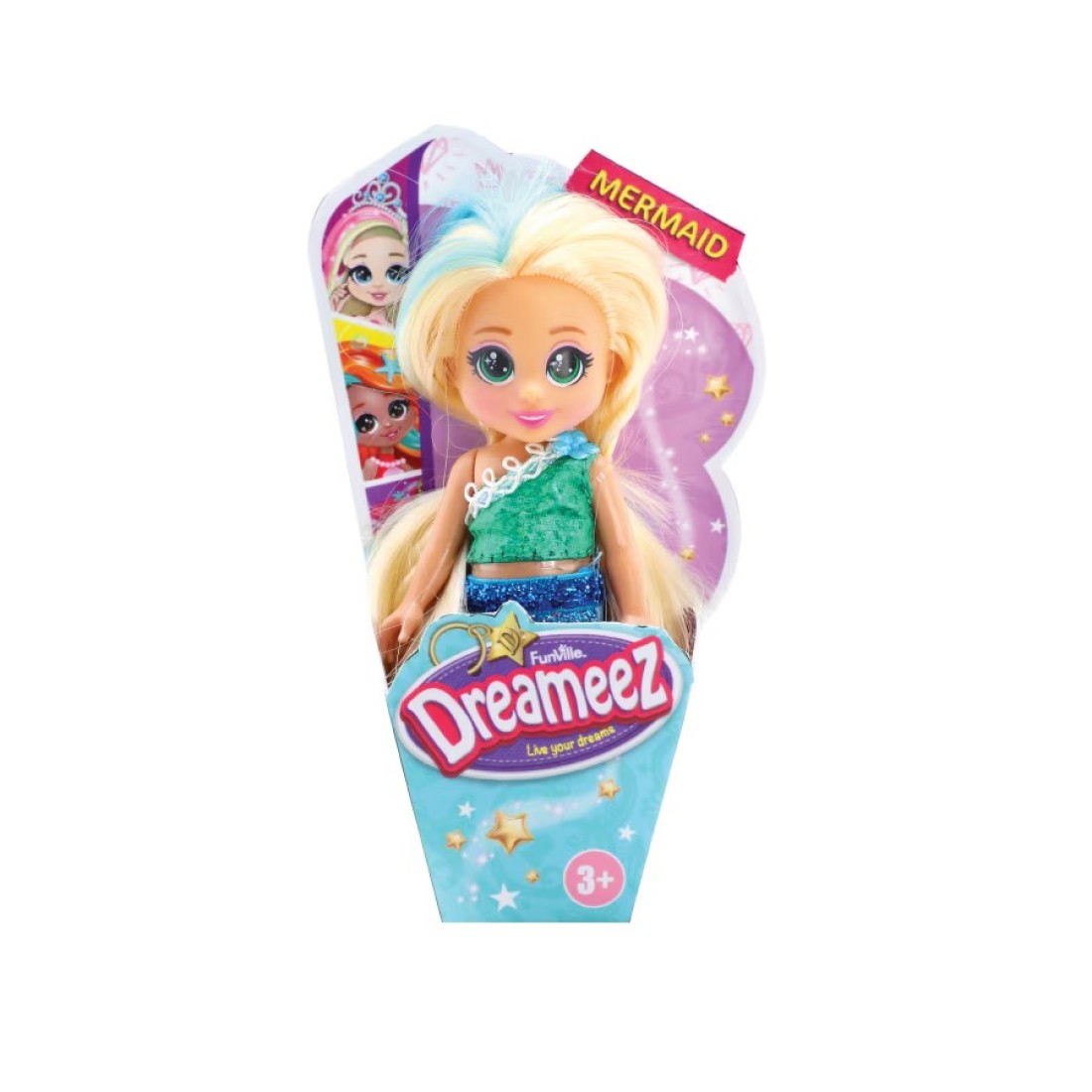 Dreameez Mini Mermaid Dolls
4 Asst