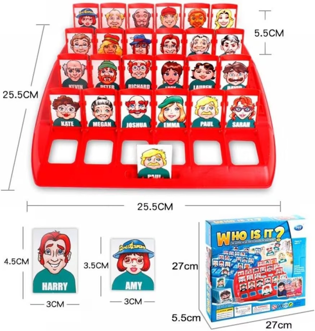 Guessing Game Toy Logical Reasoning Board Game for Kids Ages 4 and Up for 2 Players