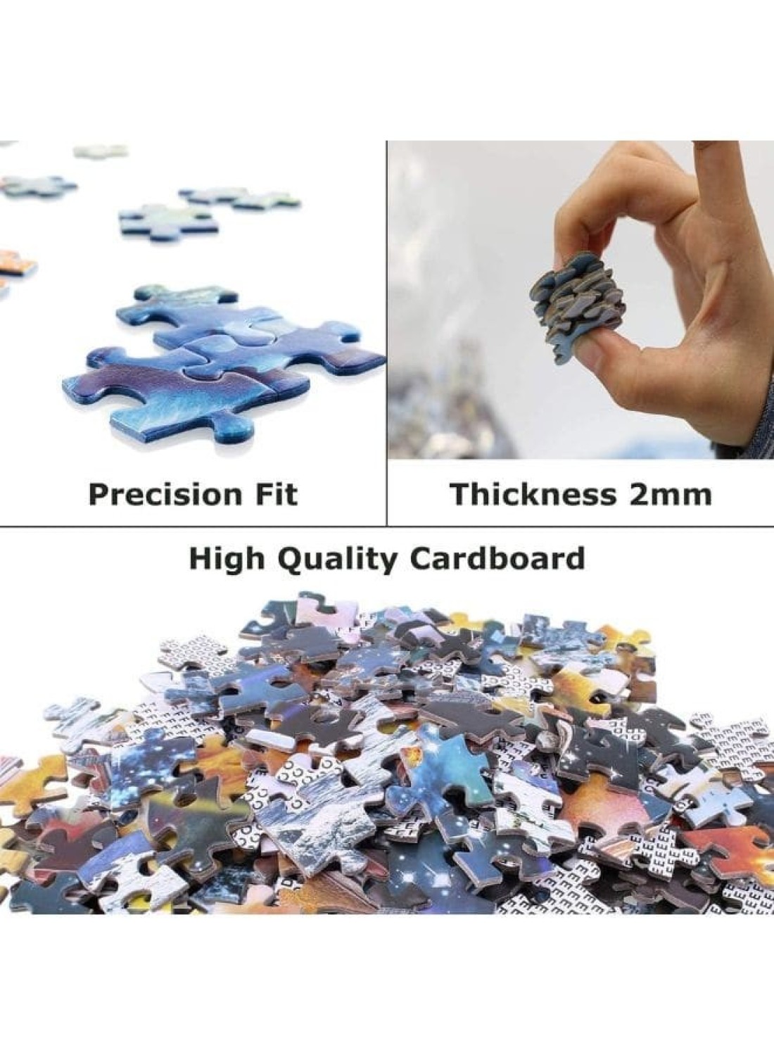 1000 Piece Flowers Jigsaw Puzzle with Unique Artwork for Kids And Adults
