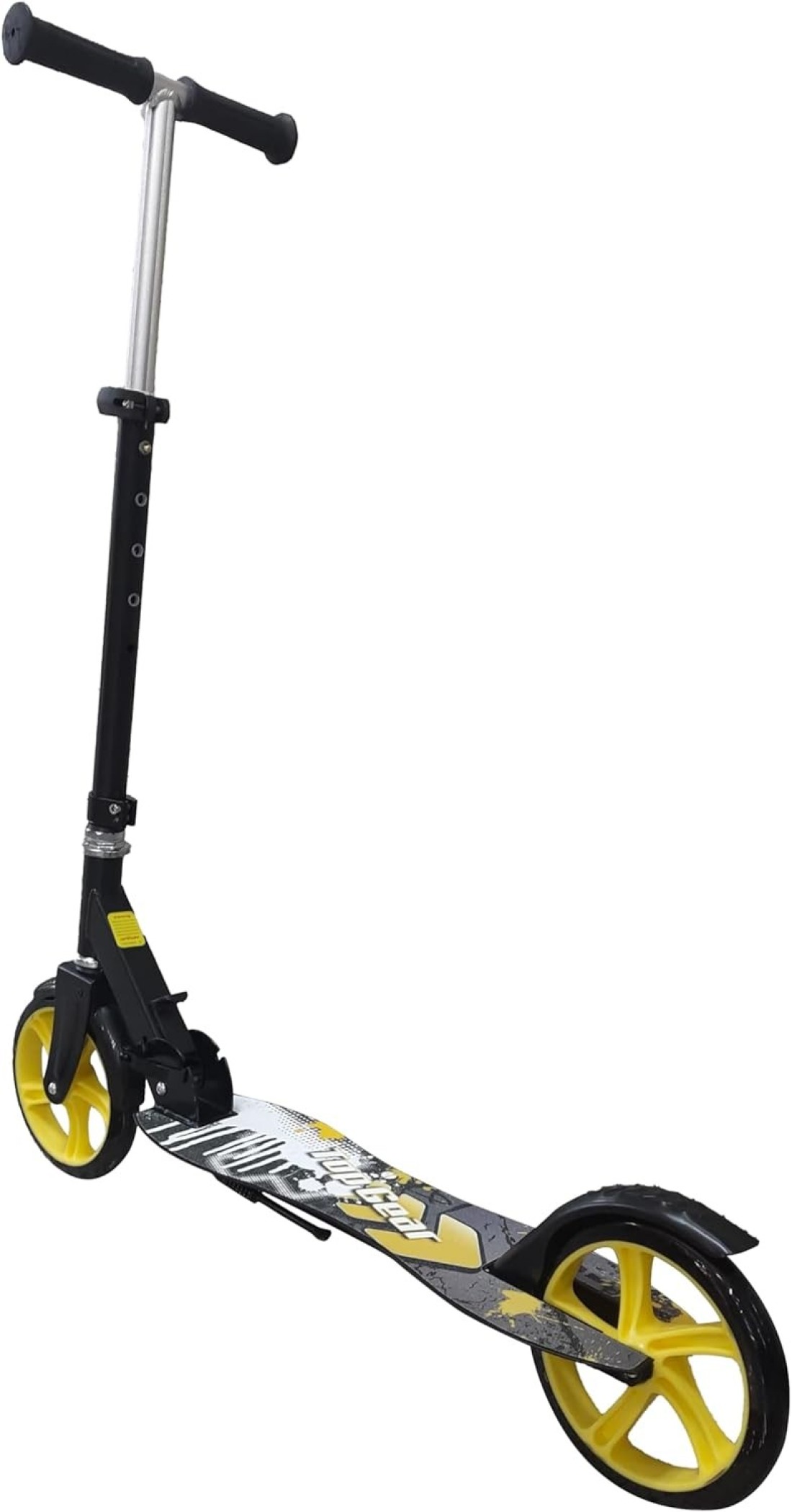 Top Gear Kick scooter TG 9020 for Kids,Toddler Scooter for Ages 5+ with weight capacity 60kgs, Kids Scooter, Kick Scooter with Foldable,2 Wheels Scooter and Adjustble Height for Boys/Girls - Yellow