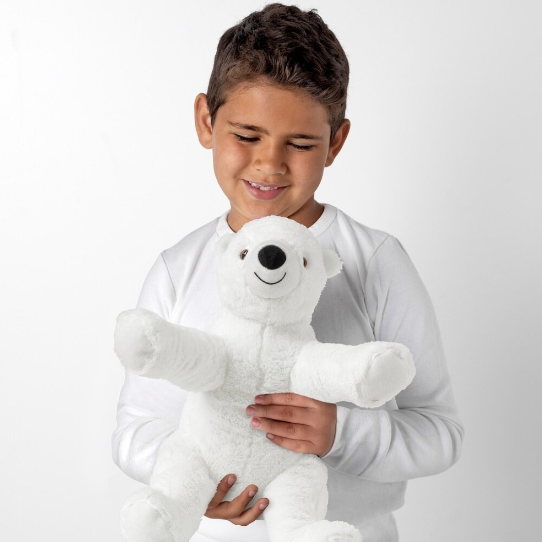 Soft Toy White Polar Bear 29cm