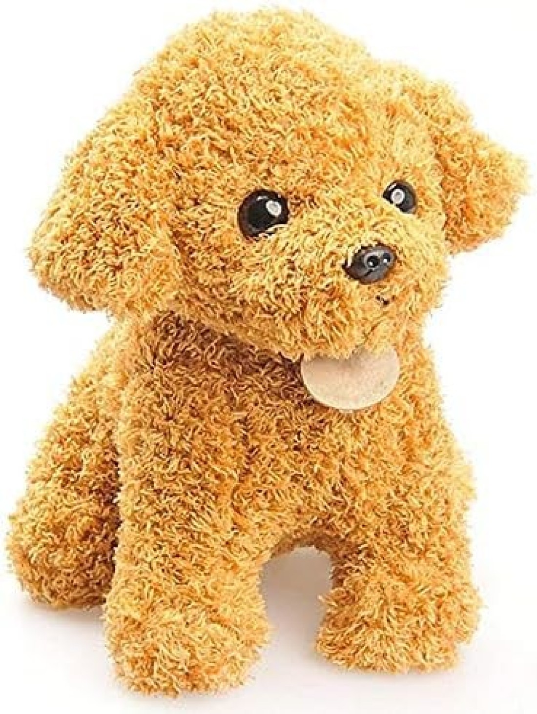 Fitto Brown Puppy Doll Plush Toy – Soft & Cuddly Stuffed Animal, 10-inch Adorable Brown Dog Plush for Kids, Toddlers, & Adults – Perfect Gift for Birthdays, Holidays, and Baby Showers