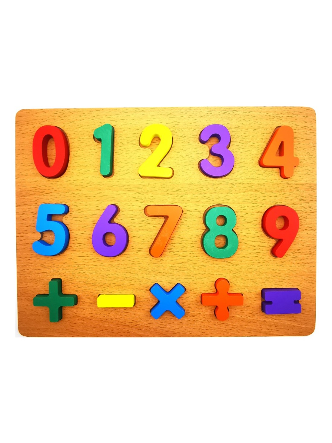 Learning & Educational Toys for Kids & Toddler - Number Alphabet Puzzle - Pre school Learning Board Games, Early Education Wooden Math Puzzles