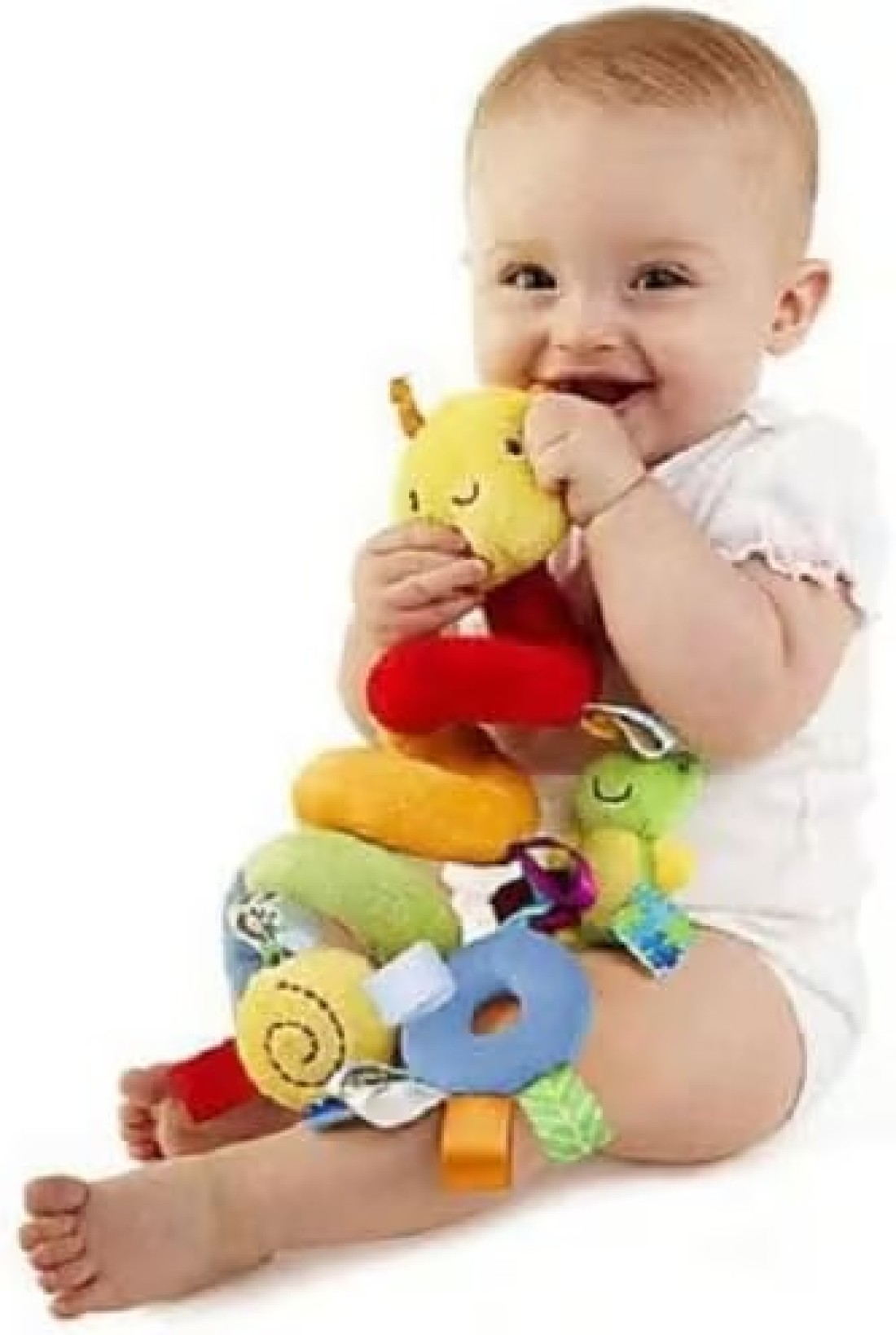 Crib Bed Stroller Car Seat BarBaby Stroller Toy Activity Spiral Hanging Toy