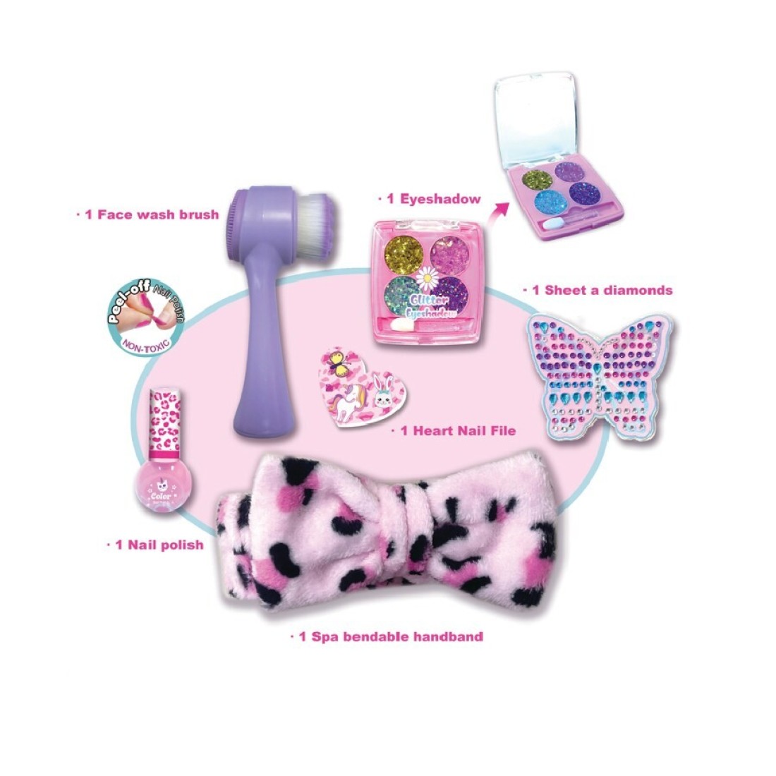 GLAMOUR MAKE UP SET